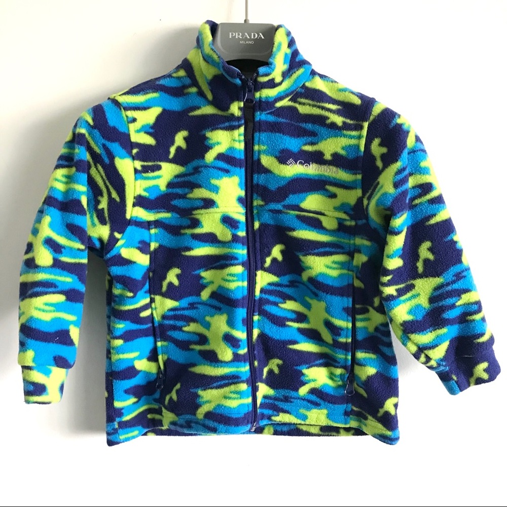 Columbia Kids Size 4/5 Full Zipper Fleece Jacket
